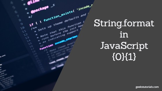 string.format in JavaScript
